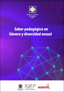 Portada del libro: Saber pedagógico en Género y diversidad sexual