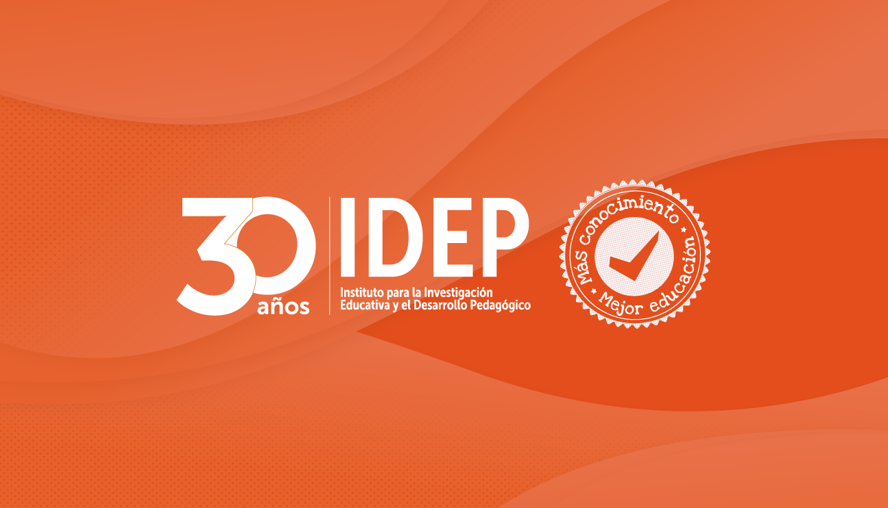 Logo de 30 años del IDEP