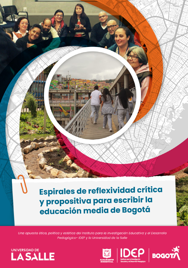 Portada del libro Espirales de reflexividad crítica y propositiva para escribir la educación media de Bogotá
