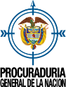 Logo procuraduría general de la nación