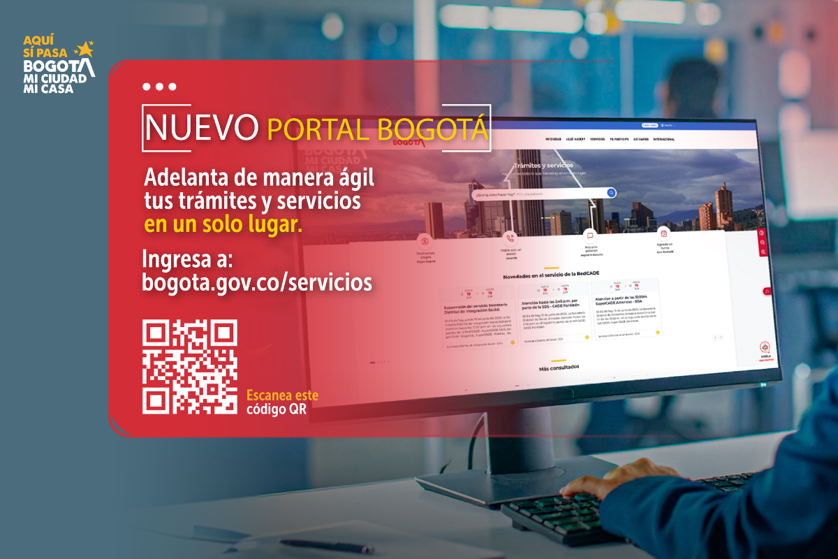Nuevo portal Bogotá Tramites y servicios