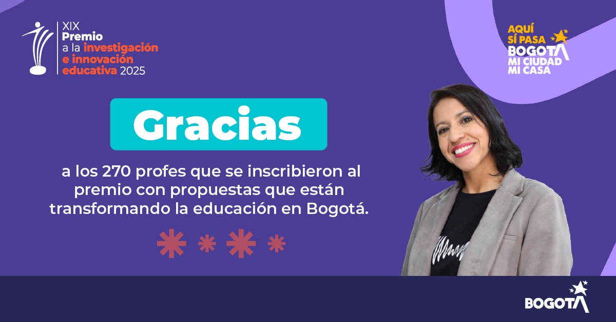 Gracias a los 270 Profes que se inscribieron al Premio 2025