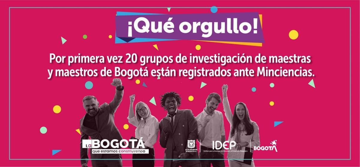 Grupos de investigación de profes del distrito son registrados en el SNCTeI