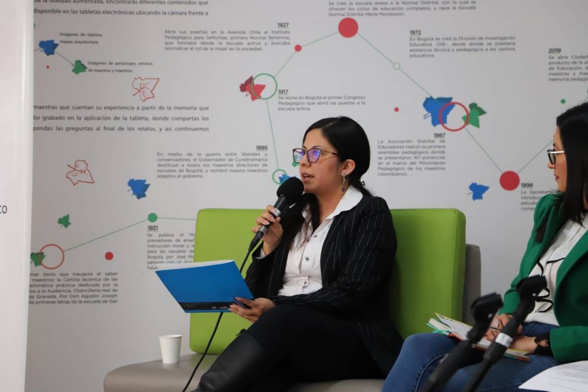 representante de la dirección de Formación de Docentes e Innovaciones Pedagógicas de la Secretaría de Educación del Distrito
