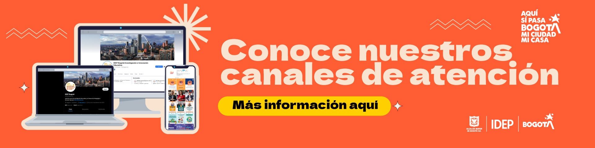 Conoce nuestros horarios y canales de atención