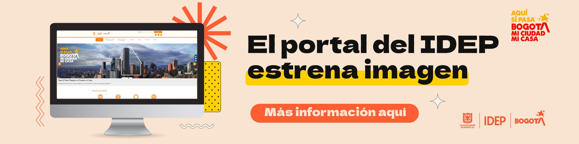 El portal web del IDEP estrena imagen