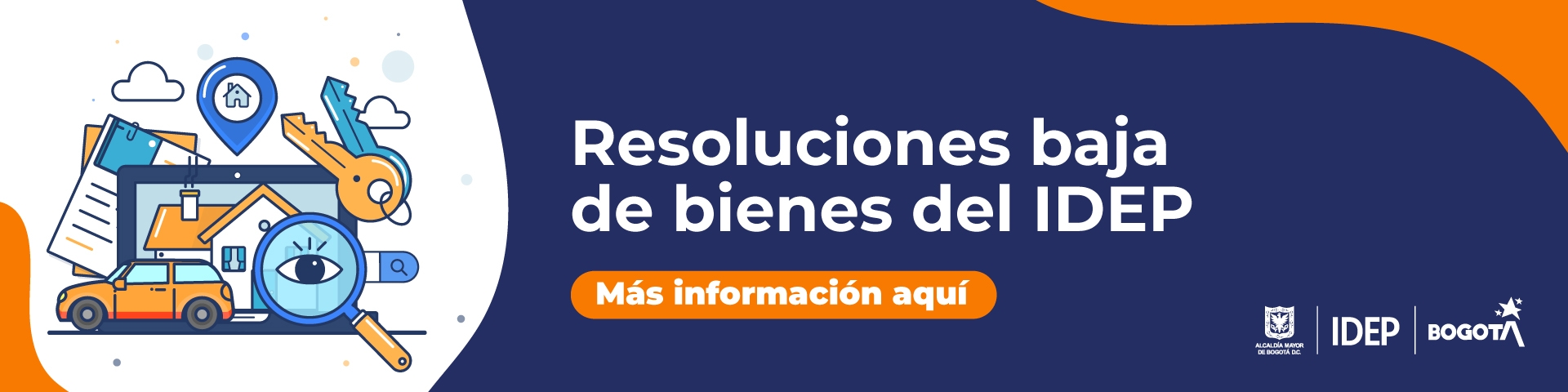 Resoluciones baja de bienes del IDEP