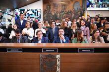 Foto del Equipo del Distrito en el consejo de Bogotá